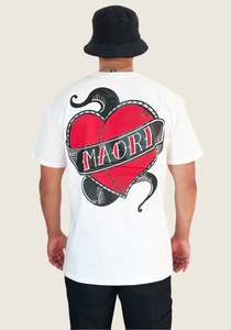 T Shirts: We Still Māori Manawa Tee