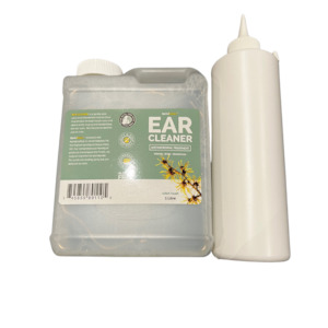 Bark2Basics Ear Cleaner 1 Litre Plus Bonus Applicator Bottle