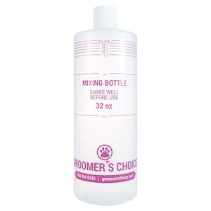Shampoo: Groomers Choice Dilution Bottle