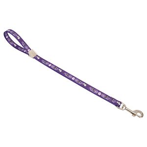 Show Tech Grooming Noose with Pawprint Purple 45 x 1.5 cm