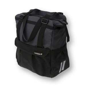 Bags: Basil Shopper XL 20-Litre Pannier Bag / Black