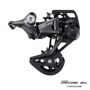 Derailleurs: Shimano Deore RD-M5130-SGS 10-Speed Rear Derailleur (LINKGLIDE Only)