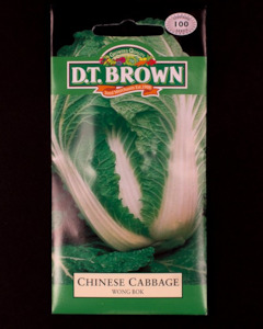 Seeds: Chinese Cabbage - Wong Bok