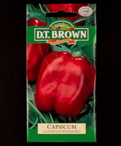 Seeds: Capsicum - Californian Wonder Bell