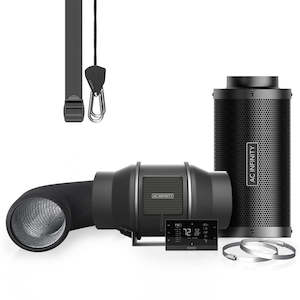 AC Infinity 4"/100mm Carbon Filter Fan & Ducting Kit