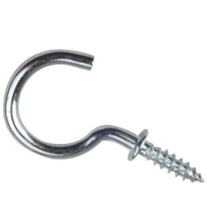 Trellis Netting: TIC Cup Hook Zinc plated 38mm - 20 per packet