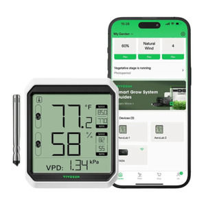 Electrical: Vivosun AeroLab THB1S Bluetooth Hygrometer Thermometer
