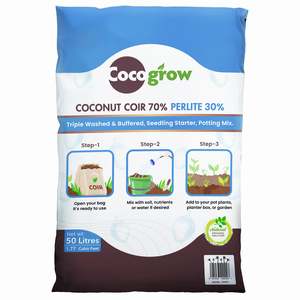 Substrates Growing Mediums: CocoGrow Coco Perlite 70/30 50ltr