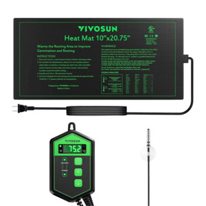 All: Vivosun Seedling Heat Mat and Digital Thermostat Combo Set