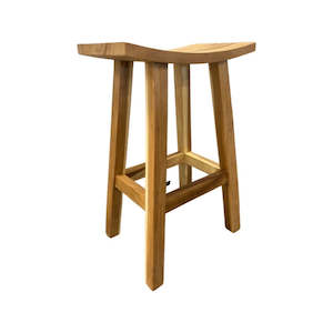 Saddle Barstool Natural