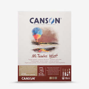 Bestsells: Canson Mi-Teintes Velvet 430gsm Brown Tones Pastel Pads