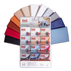 Das: DAS Smart Polymer Clay Warm & Cool Set of 12