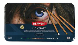 Derwent: Derwent Lightfast Pencils Tin of 72