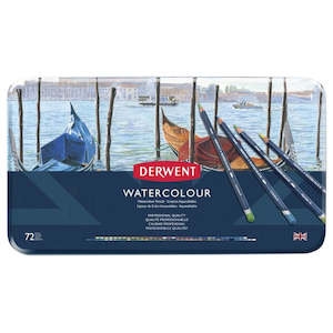 Derwent: Derwent Watercolour Pencils Tin of 72