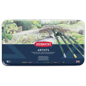 Derwent Artists' Pencil Tin of 36