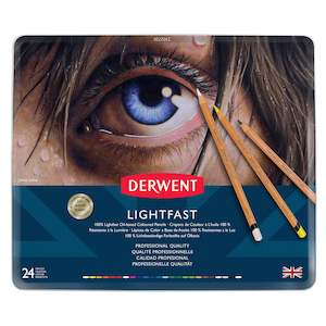 Derwent: Derwent Lightfast Pencils Tin of 24