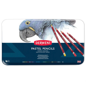 Derwent: Derwent Pastel Pencil Tin of 36