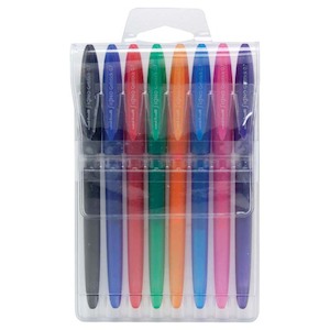 Uni-ball Signo Gelstick 0.7mm Capped Assorted Set Of 8