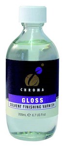 Chroma Gloss Solvent Varnish 200ml
