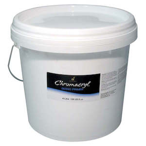 Chromacryl Gesso Primer Medium 4 Litre