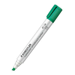 Staedtler Whiteboard Marker Lumocolor 351 B Chisel Tip Green