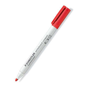 Staedtler: Staedtler Whiteboard Marker Compact Lumocolor 341 Fine Tip Red