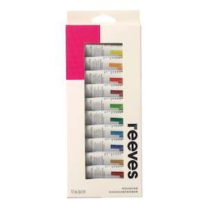 Reeves 10ml Gouache Paints Set of 12