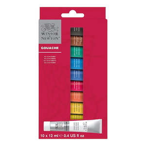 Other Paints: Winsor & Newton 12ml Gouache Paints Set Of 10