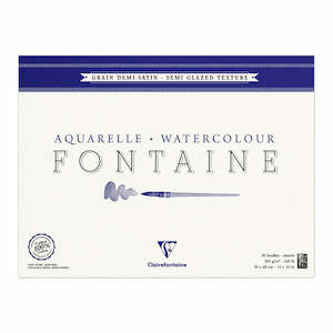 Display Surface Supplies: Clairefontaine Torchon Pad 24x30cm 300gsm 25 Sheets