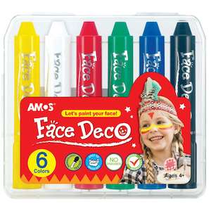 Amos Face Deco Facepaints Set of 6