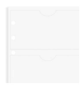 Journals Sketch And Notebooks: Filofax Business Card Holder Double Sided (holds 16 Cards) A4