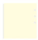 Filofax Personal Organiser/Clipbook Cotton Cream Notepaper Refill