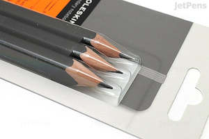 Moleskine Matte Black Pencils Set Of 3