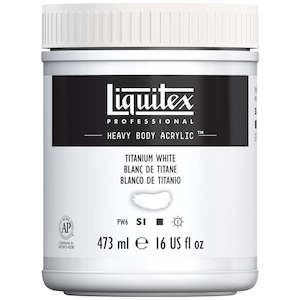 Liquitex: Liquitex Professional Heavy Body Acrylic Paint 946ml Titanium White