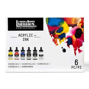 Liquitex: Liquitex 30ml Acrylic Inks Essential Set Of 6