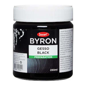 Jasart Byron 250ml Black Gesso