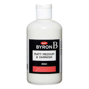 Jasart: Jasart Byron 250ml Matt Medium & Varnish