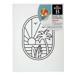 Jasart Byron Paint By Numbers - Sunset