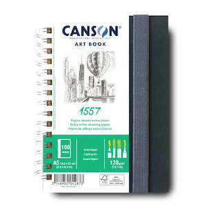Canson: Canson 1557 A5P 120gsm 50 Sheet Art Book
