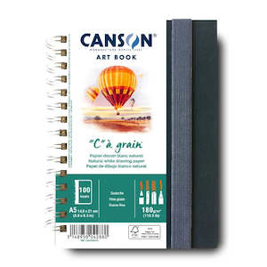 Canson: Canson "C" à grain A5P 180gsm 50 sheet Art Book
