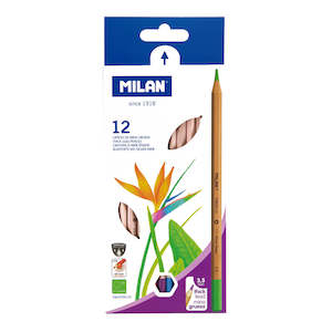 Milan Thick Lead Colouring Pencils Set of 12