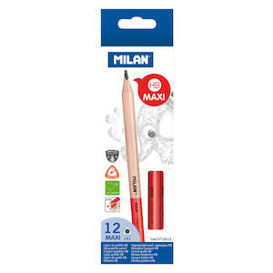 Milan: Milan Maxi Hb Graphite Pencils Set Of 12