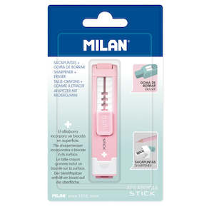 Milan: Milan Anti-bacterial Stick Sharpener Eraser