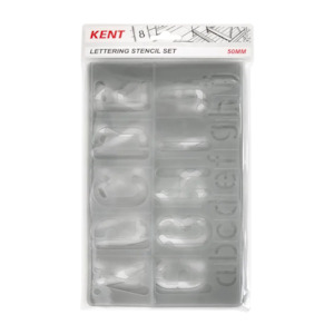 Kent: Kent Lettering Stencil 50mm
