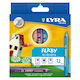 Lyra Super Ferby Nature Assorted Colouring Pencils Pack of 12