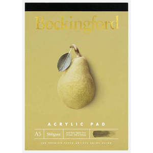Bockingford: Bockingford 360gsm 12 Leaf Acrylic Pads