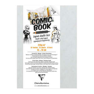 Clairefontaine: Clairefontaine Comic Book 220gsm 32 Sheets