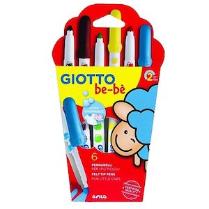 Giotto: Giotto Be-Be Fibre Pens Set of 6