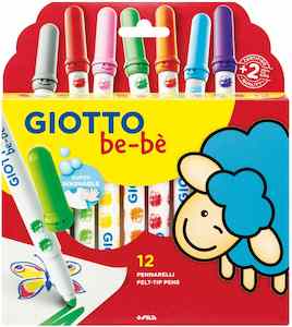 Giotto: Giotto Be-Be Fibre Pens Set of 12
