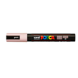 Uni Posca Marker 1.8-2.5mm Med Bullet Satin Pink PC-5M